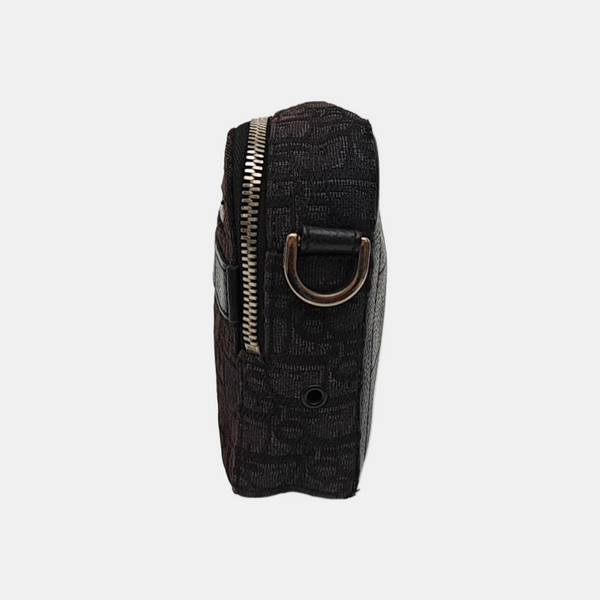 Safari Oblique Canvas Black