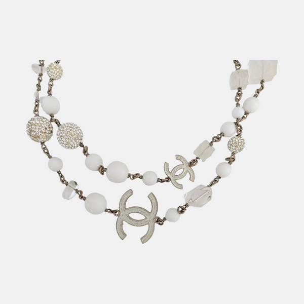 Metal White Necklace