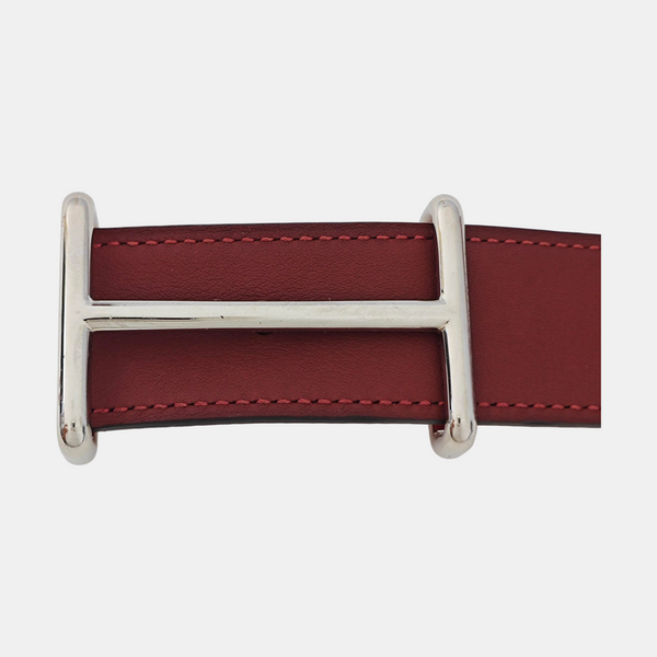 Leather Belt Red