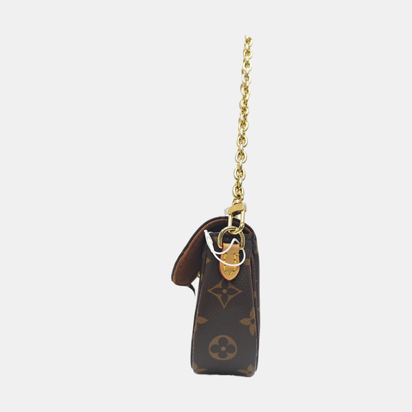 IVY Monogram Coated Canvas Brown