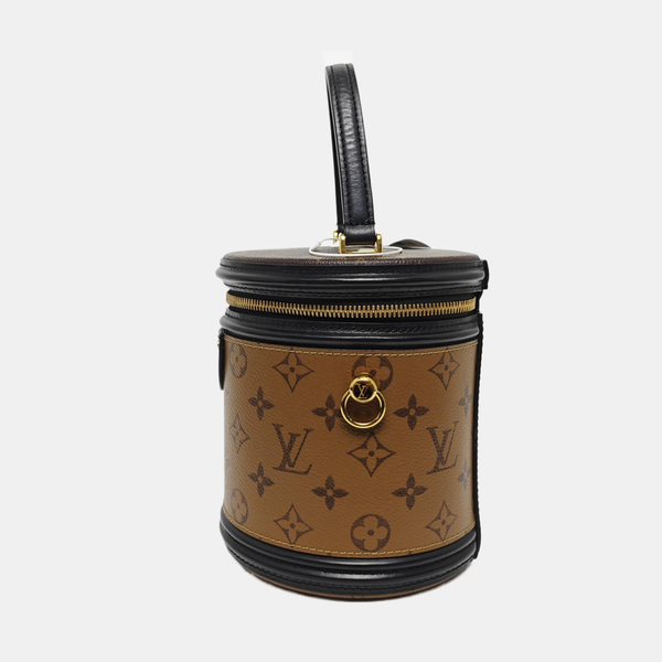 CANNES PM Monogram Coated Canvas Brown