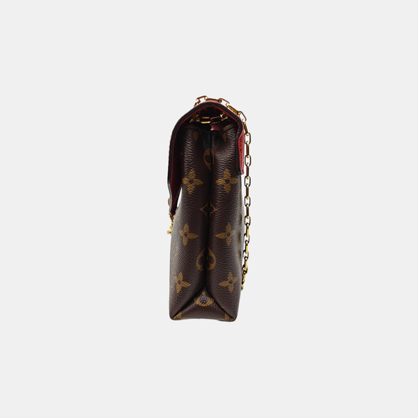 PALLAS BB Monogram Coated Canvas Brown