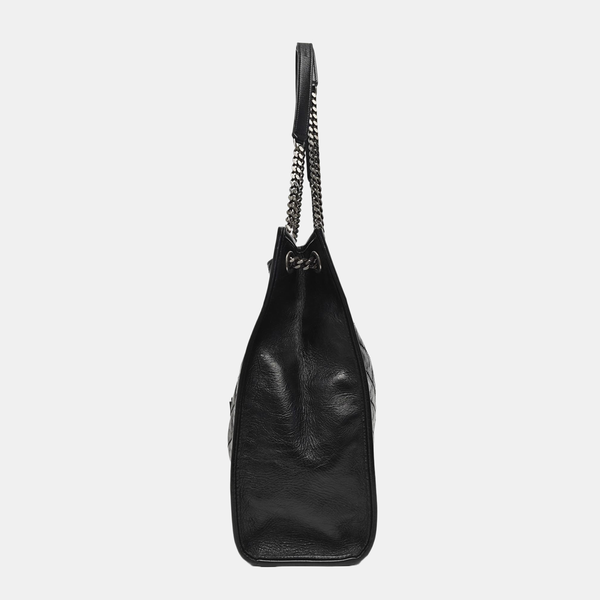 NIKI Quilted Calfskin Gray