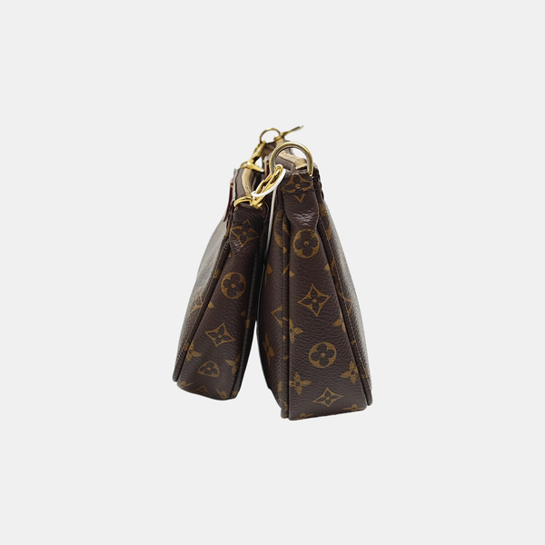 MULTI Monogram Coated Canvas Brown