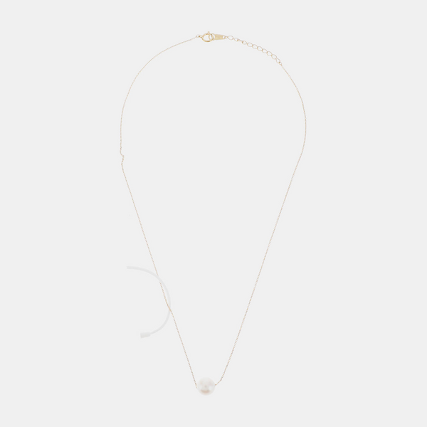 Streched 18k Gold Necklace