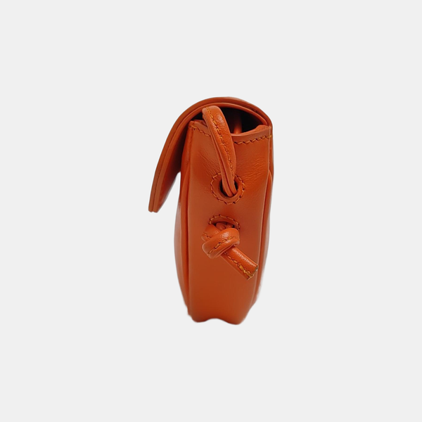 TRIANGLE Calfskin Orange