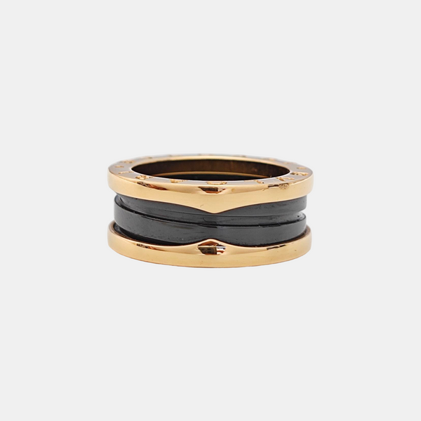 B.ZERO1 18k Rose Gold Ring EU 52