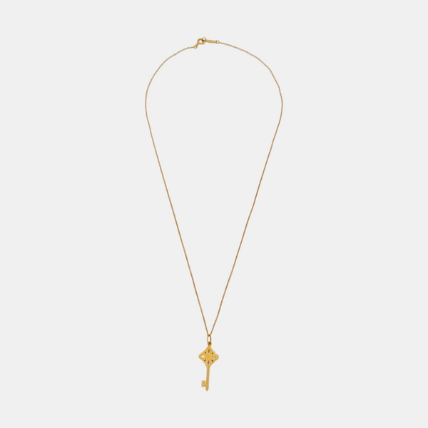 Tiffany Keys 18k Rose Gold Necklace