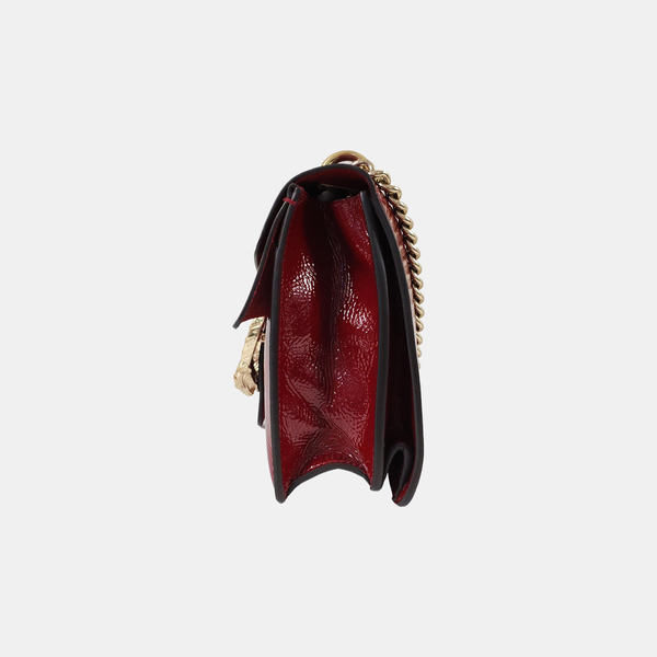 Dionysus Medium Patent Leather Red
