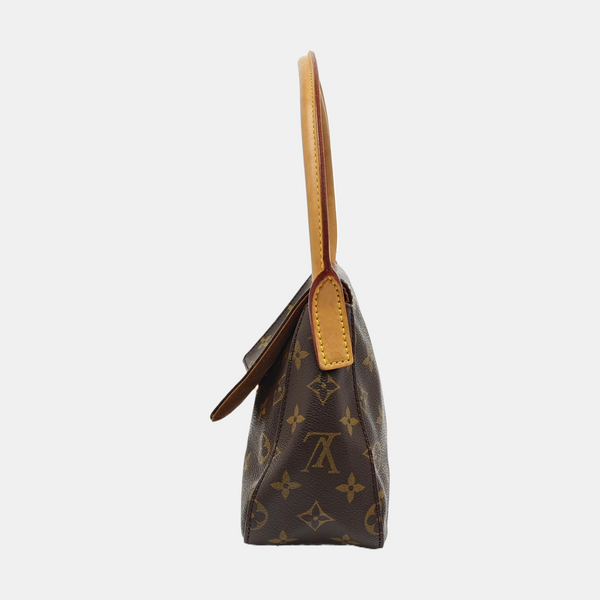 LOOPING PM Monogram Coated Canvas Brown
