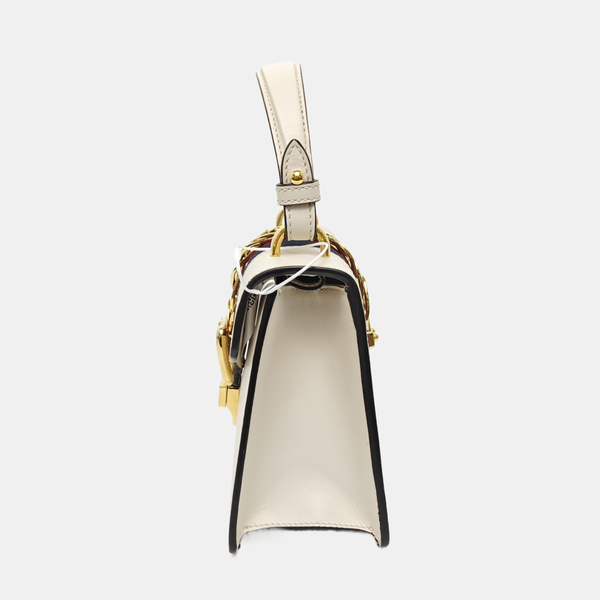 Sylvie Mini Calfskin White