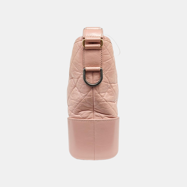 GABRIELLE Medium Quilted Calfskin Pink