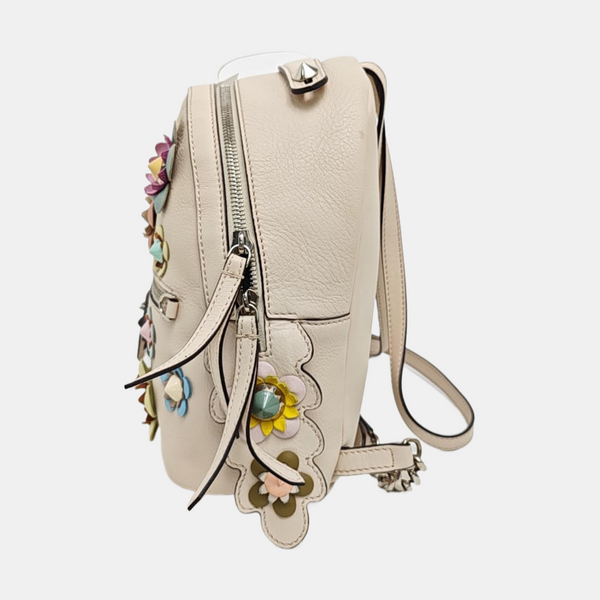 Calfskin Backpack White