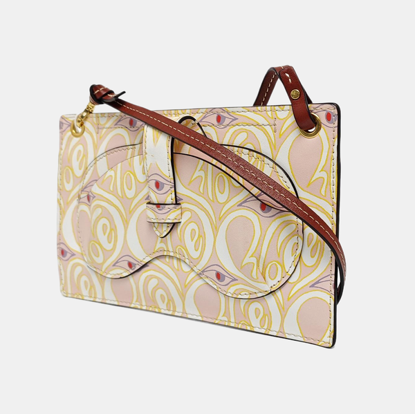 Calfskin Crossbody Bag Multicolor