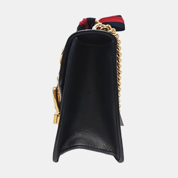 Authenticated pre-owned Sylvie Mini Calfskin Black - Shoulder Bag at Looply