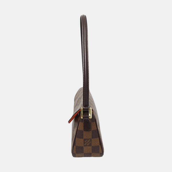 RECOLETA Damier Ebene Coated Canvas Brown