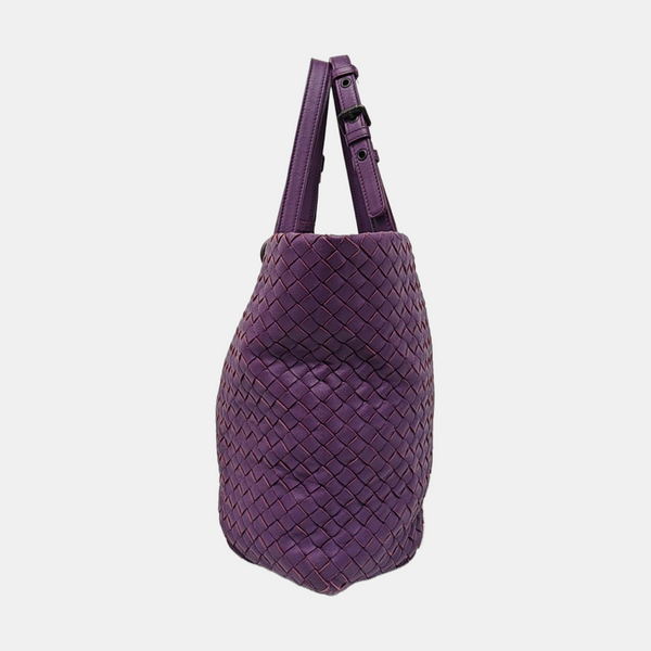 Authenticated pre-owned Roma Lambskin Purple - Tote Bag at Looply