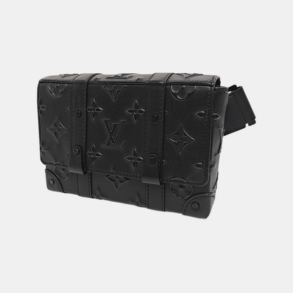 TRUNK Calfskin Black