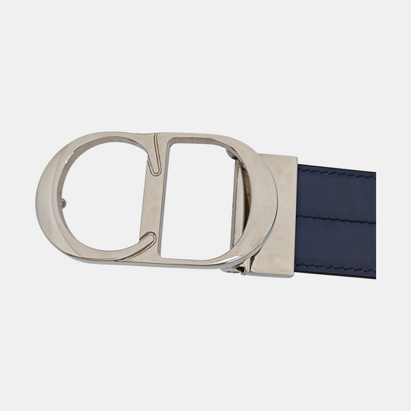 Leather Belt Blue