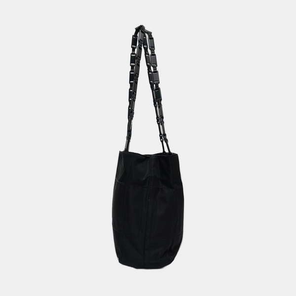 Nylon Tote Bag Black