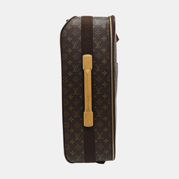 PEGASE Monogram Coated Canvas Brown