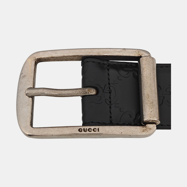 Leather Belt Black