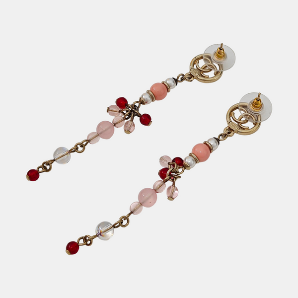 Metal Multicolor Stud Earrings