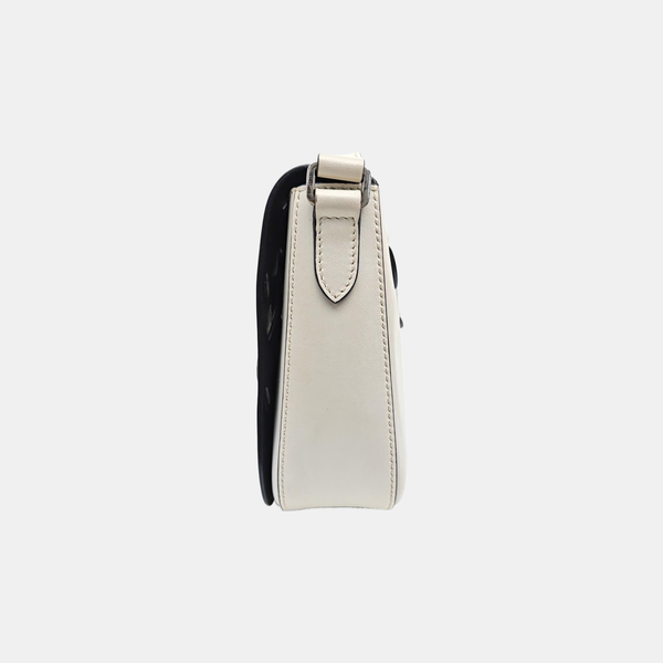 Calfskin Shoulder Bag White