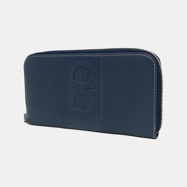 Calfskin Clutch Blue