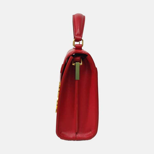 CASSANDRA Mini Calfskin Red