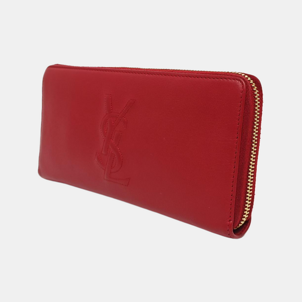 MONOGRAM Quilted Calfskin Red Wallet