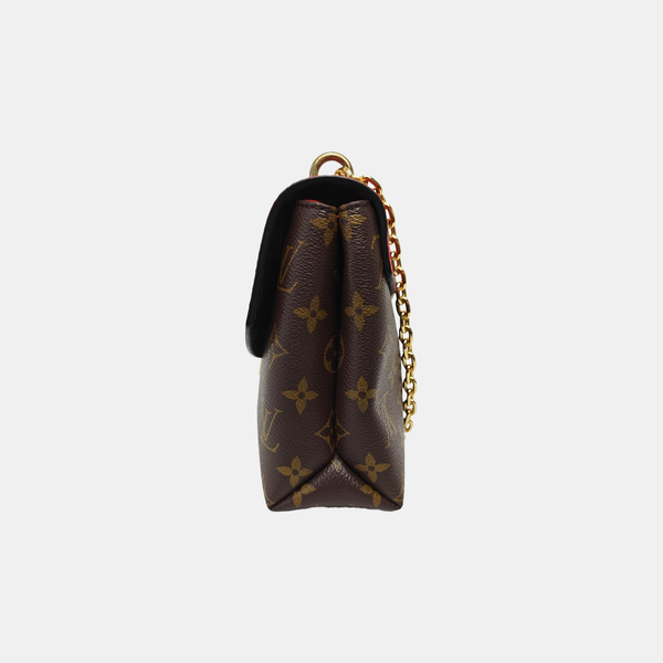 SAINT PLACIDE Monogram Coated Canvas Brown