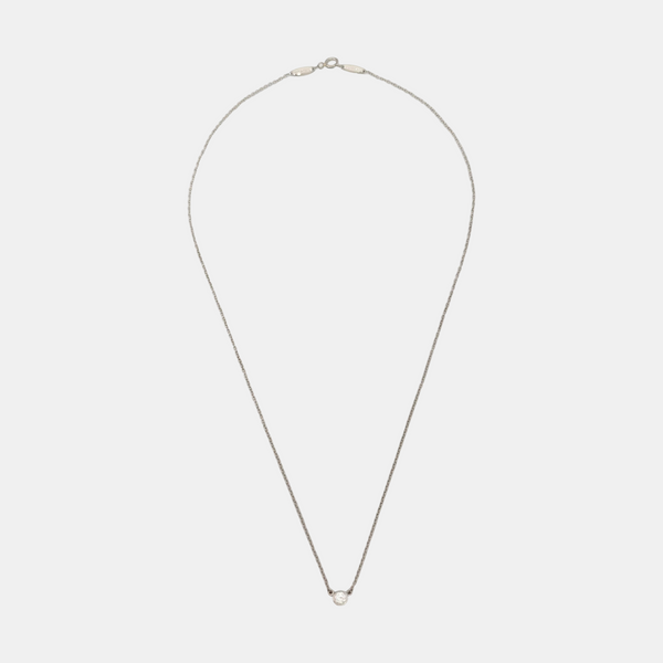 Elsa Peretti Platinum 950 Silver Necklace