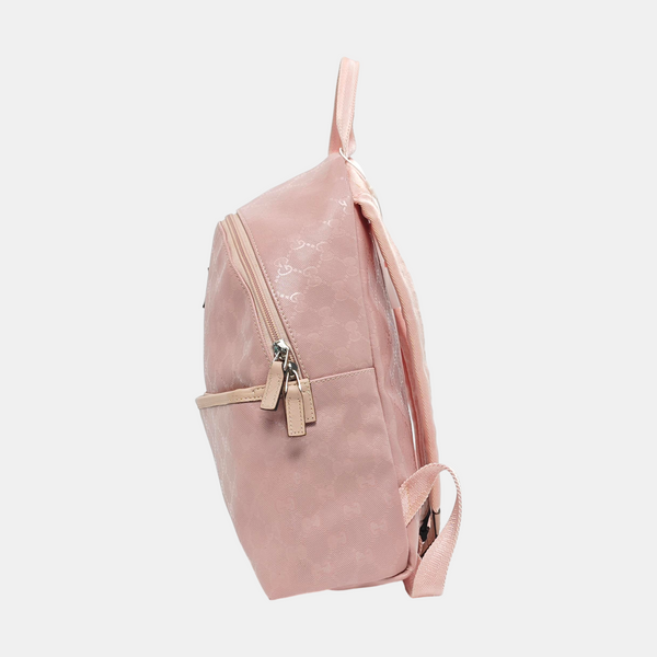 Signature Monogram Coated Canvas Pink