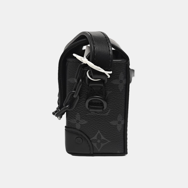 STEAMER Mini Monogram Coated Canvas Black