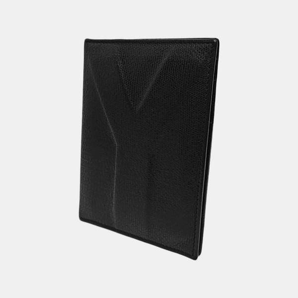 Calfskin Card Holder Black