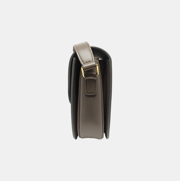 TRIOMPHE Medium Calfskin Gray