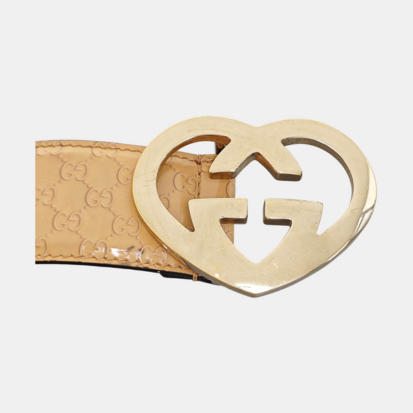 Leather Belt Pink