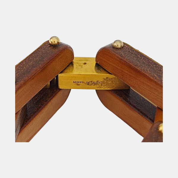 Leather Yellow Bracelet