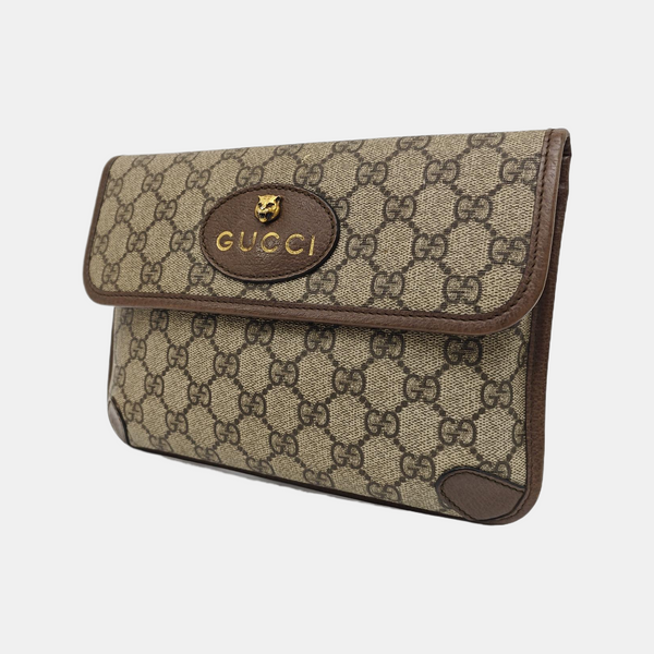 Neo Vintage Monogram Coated Canvas Beige