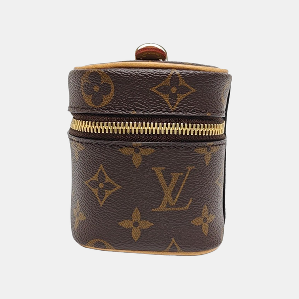 NICE Super Mini Monogram Coated Canvas Brown