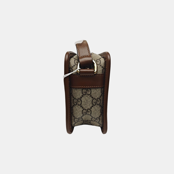 Retro Monogram Coated Canvas Brown