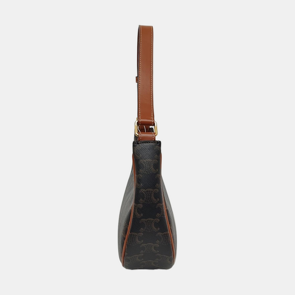 Authenticated pre-owned AVA Coated Canvas Brown - Top Handle Bag at Looply
