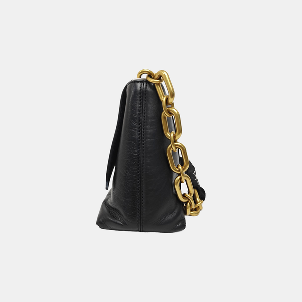 Downtown Small Calfskin Black