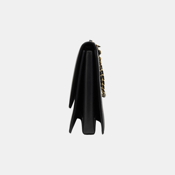 Ginny Calfskin Black