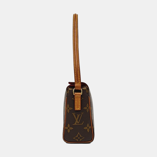 RECITAL Monogram Coated Canvas Brown