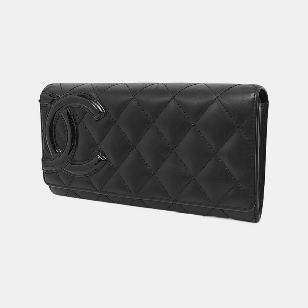 CAMBON Mini Quilted Calfskin Black