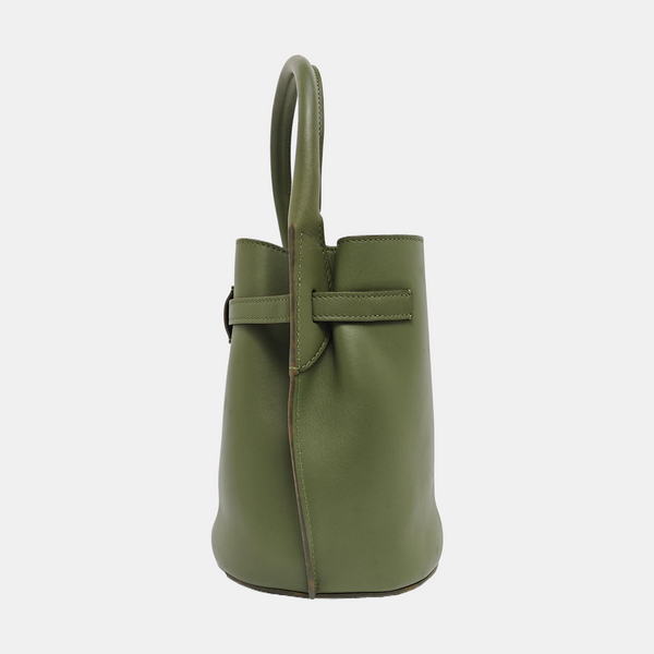 Authenticated pre-owned BIG BAG Nano Calfskin Green - Shoulder Bag at Looply