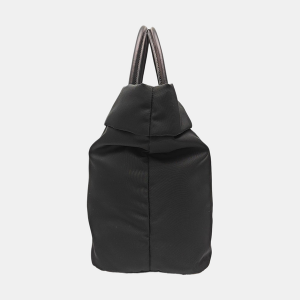 Nylon Shoulder Bag Black