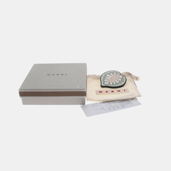 Synthetic Material Multicolor Brooch